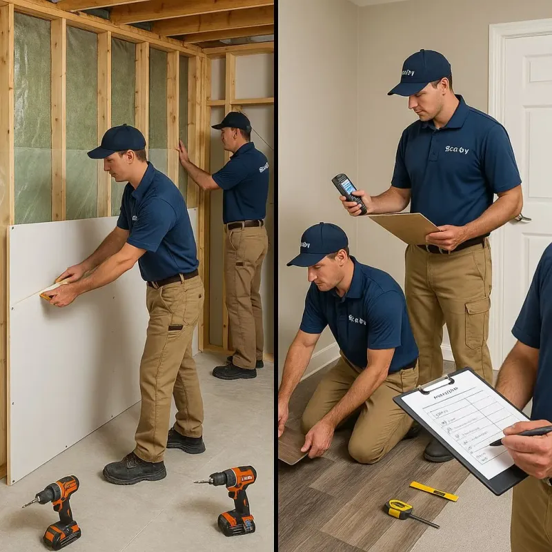 Repairs and Reconstruction process in Brentwood, NH