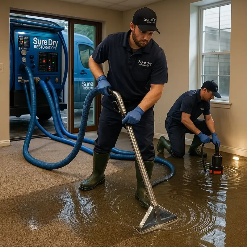 Water Extraction and Removal process in Brentwood, NH